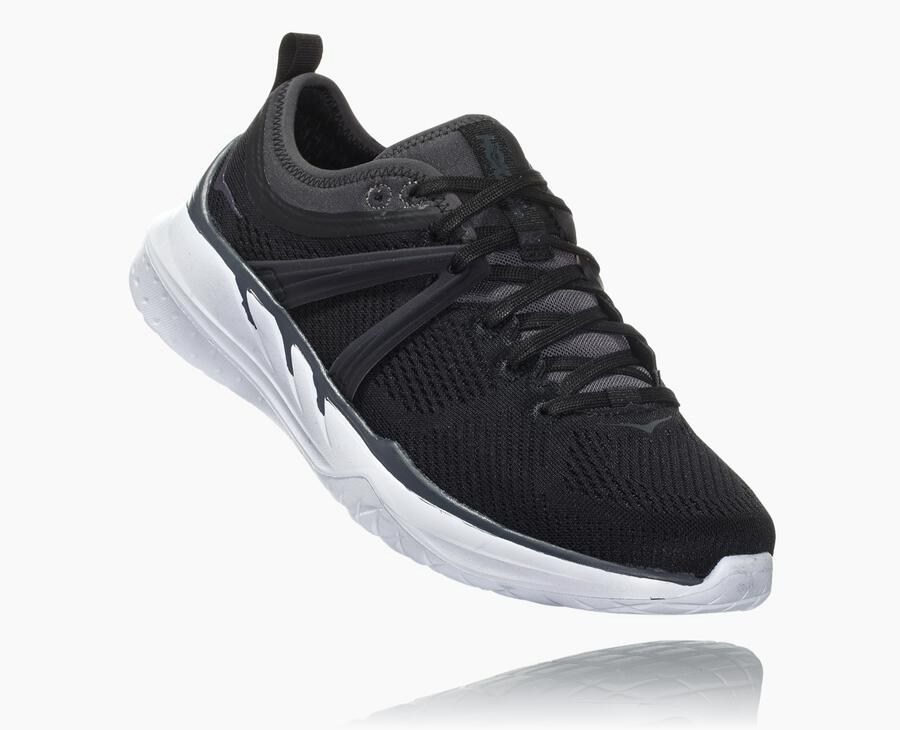 Tenis Hoka One One Feminino Pretas/Branco - Tivra - 528-LRZKHN